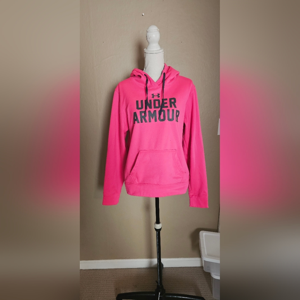 Under Armour Neon Pink Pullover - Picture 8 of 10